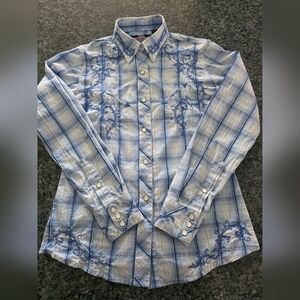 Brooks And Dunn Women's Western Shirt Sz Small